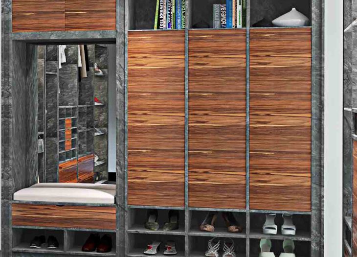 Fresh Multifunctional Modular Wardrobe Closet