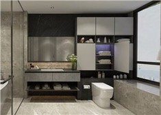 ফ্রেমহীন বাথরুম ক্যাবিনেট